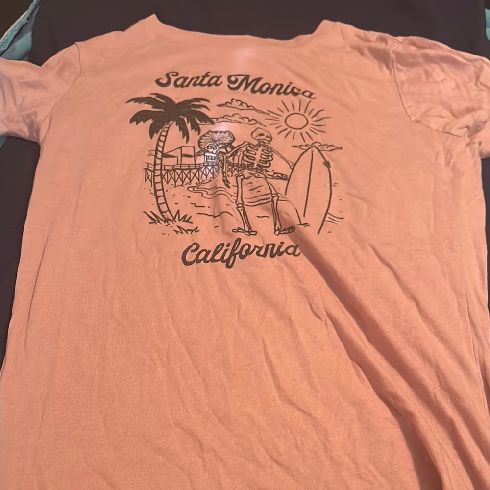 Aeropostale Orange Short Sleeve Tee